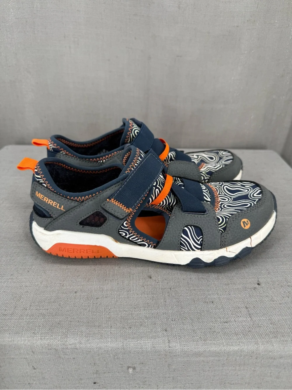 Merrell Kids' Hydro Free Roam Chroma Monarch water-friendly sandals sz 4